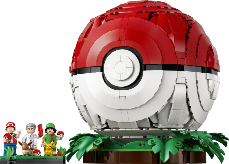 72154 Pokéball mit Beeindruckenden Trainermomenten