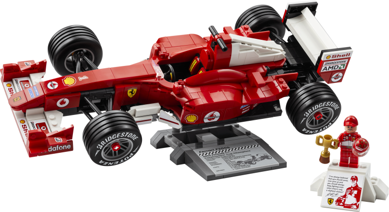 11375 Ferrari F2004 und Michael Schumacher